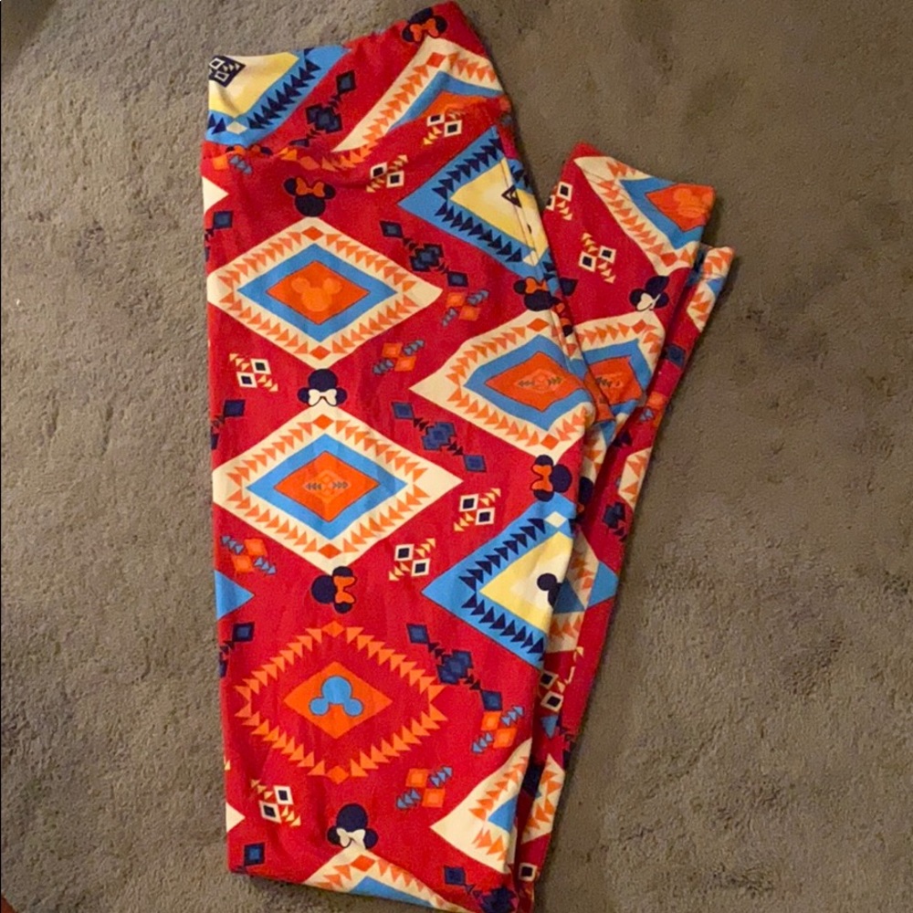LulaRose Minnie Mouse Leggings